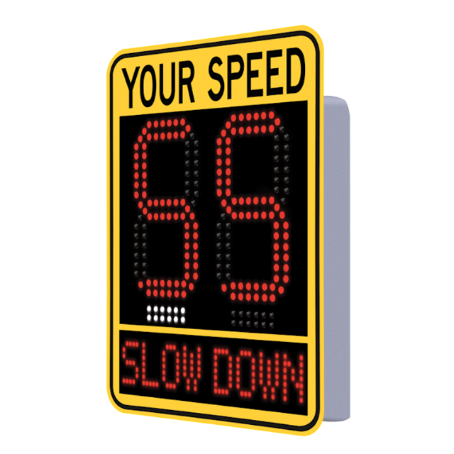 Solar LED Radar Speed Sign - EV15